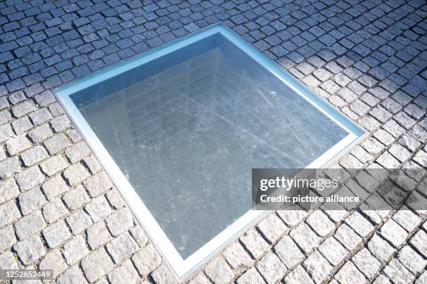 May 2023, Berlin: On Bebelplatz there is a monument in memory of the book burning. On May 10 the books of freelance writers, publicists, philosophers...