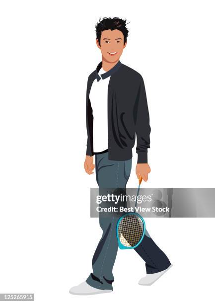 modern life - housework exercise stock illustrations