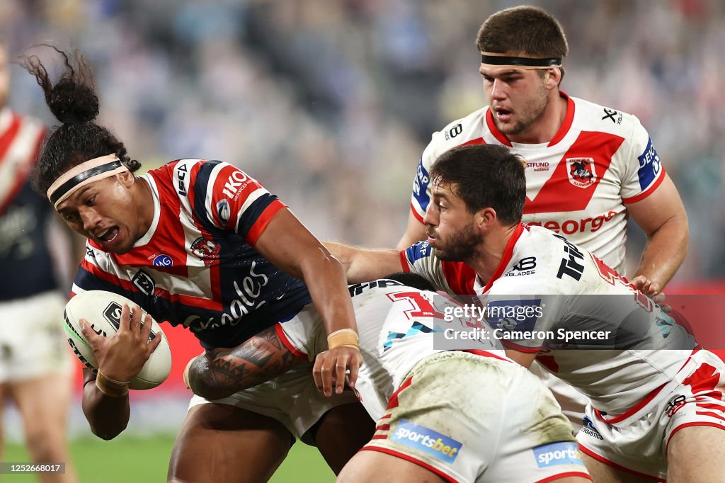 NRL Rd 7 - Roosters v Dragons