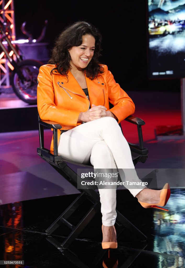 Michelle Rod Michelle Rodriguez attends the Fast X Experience at Telemundo Center ...