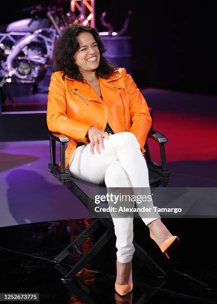 Michelle Rod Michelle Rodriguez attends the Fast X Experience at Telemundo Center ...