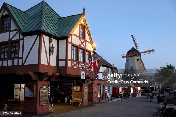 Downtown along Alisal Rd. On Tuesday, April 25, 2023 in Solvang, CA. The Rainbow House, host its first community "werk" shop for the LGBTQ community...