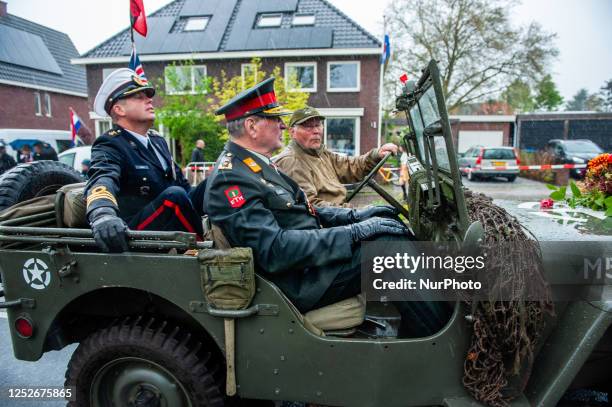 Veterans from different wars gathered during the celebration of Liberation day, held in Wageningen, on May 5th, 2023.