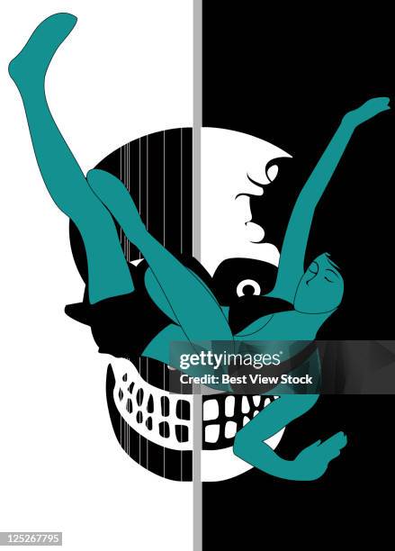 moulding art - peking opera stock illustrations