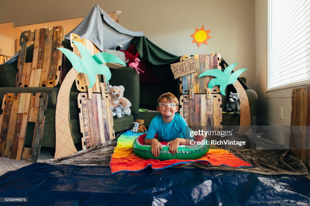 Boy at Home Beach
