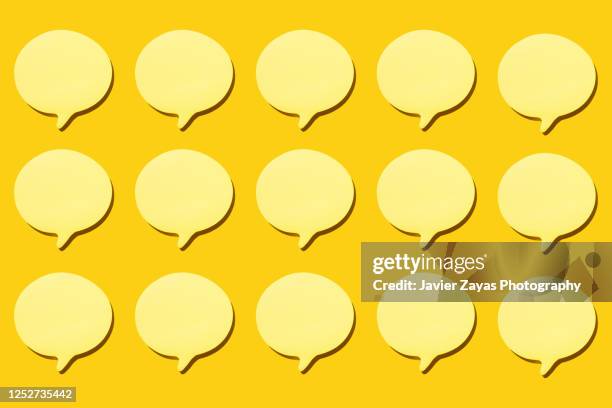 many notes in the shape of comic bubbles - comic book speech bubble stock pictures, royalty-free photos & images