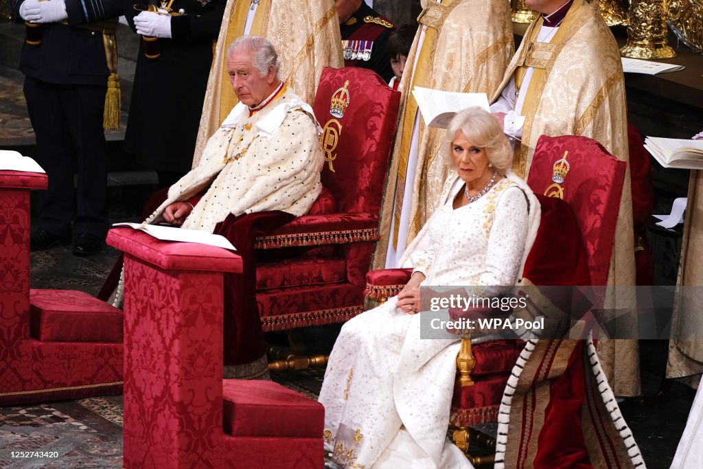 Their Majesties King Charles III And Queen Camilla - Coronation Day