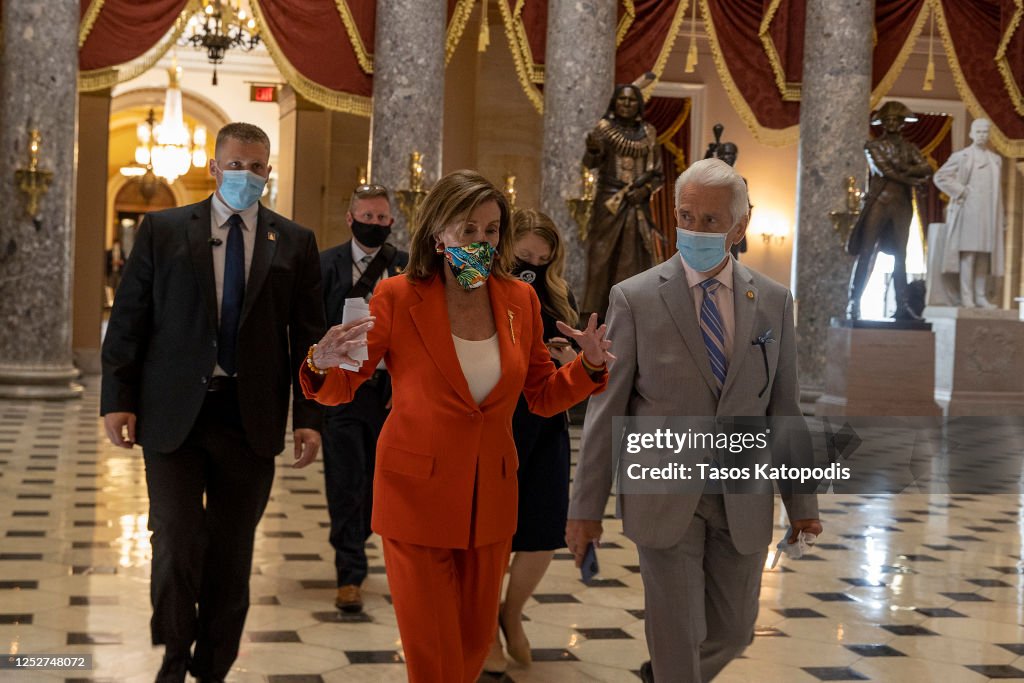 House Votes On Washington, DC Admission Act Considering Statehood For Nation's Capital