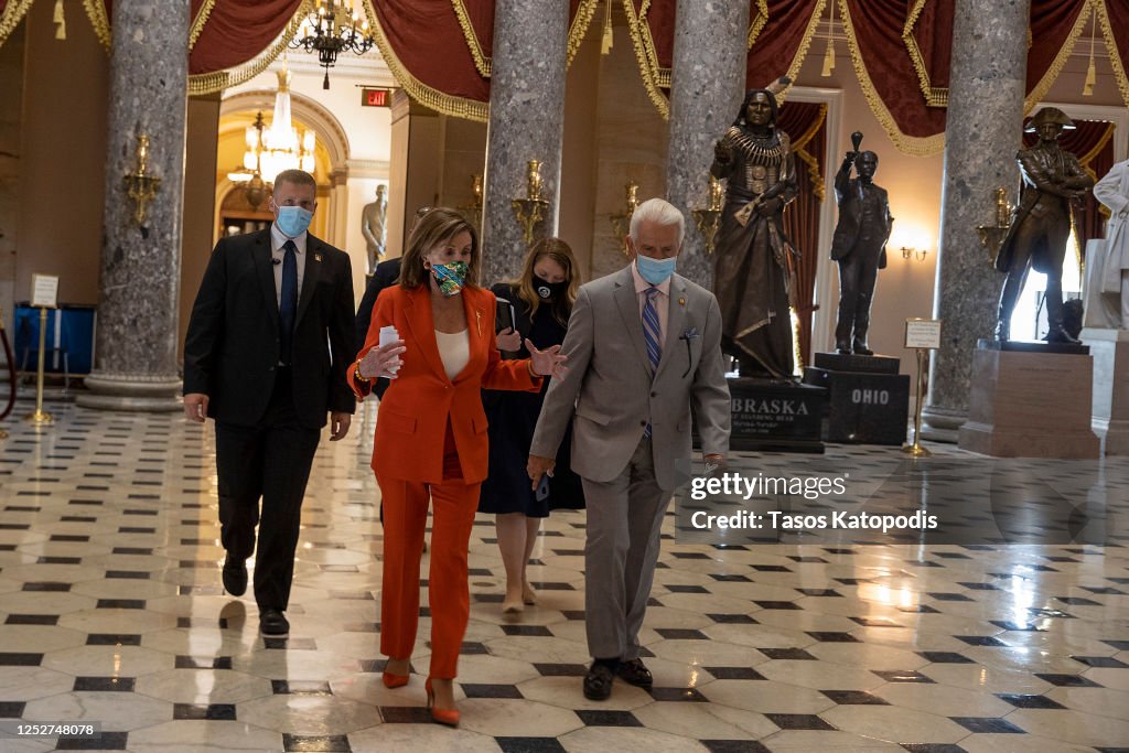 House Votes On Washington, DC Admission Act Considering Statehood For Nation's Capital