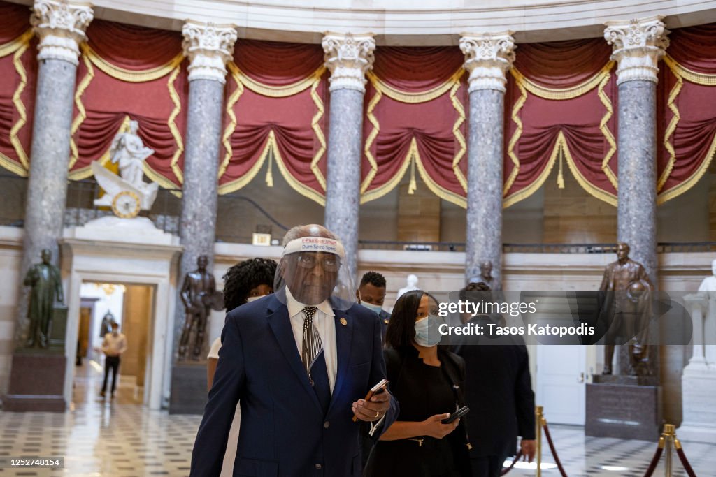 House Votes On Washington, DC Admission Act Considering Statehood For Nation's Capital