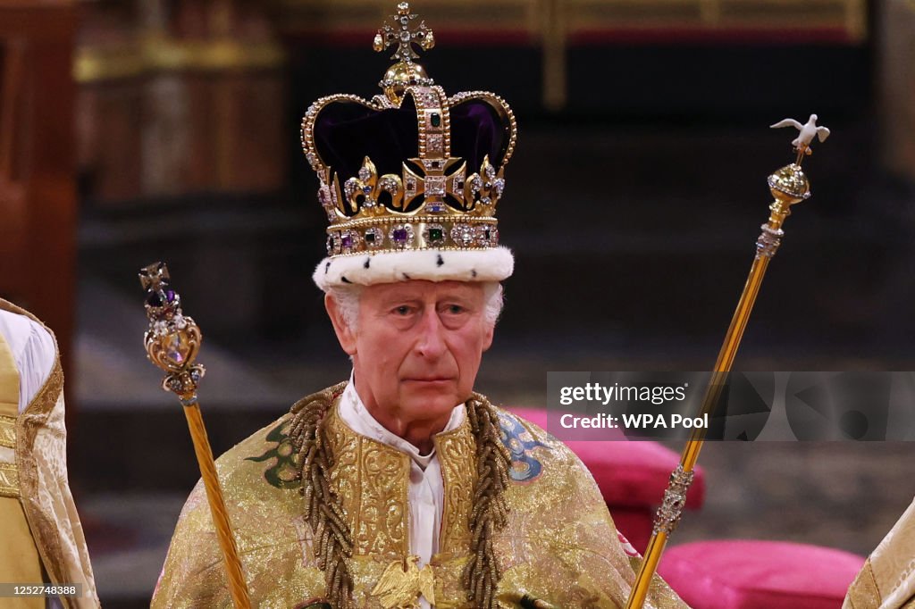 King Charles III And Queen Camilla - Coronation Day