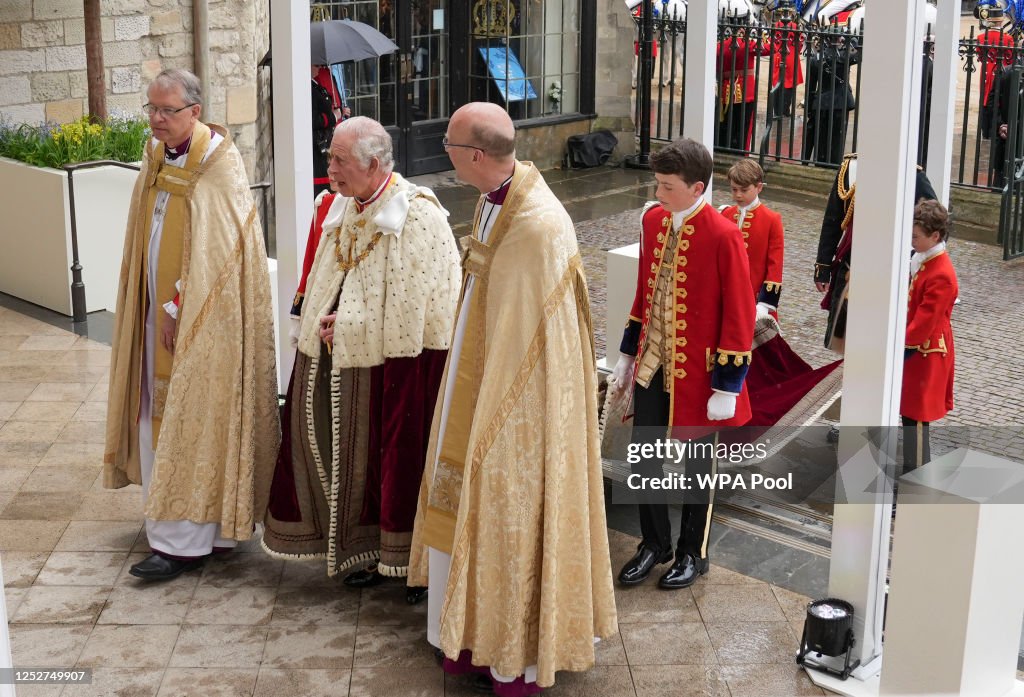 Their Majesties King Charles III And Queen Camilla - Coronation Day