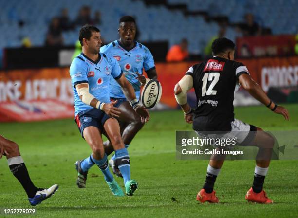 Morne Steyn of the Bulls during the Currie Cup, Premier Division match between Vodacom Bulls and Cell C Sharks at Loftus Versfeld on May 06, 2023 in...