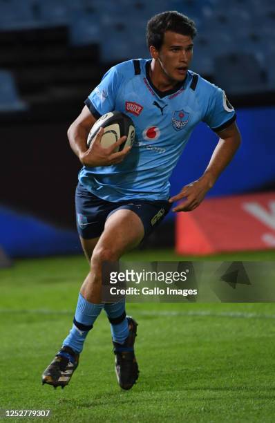 Juan Mostert of the Bulls during the Currie Cup, Premier Division match between Vodacom Bulls and Cell C Sharks at Loftus Versfeld on May 06, 2023 in...