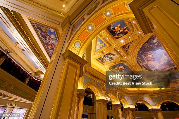 venetian hotel,macao - the venetian macao stock pictures, royalty-free photos & images