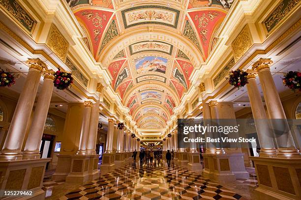 venetian hotel,macao - the venetian macao stock pictures, royalty-free photos & images