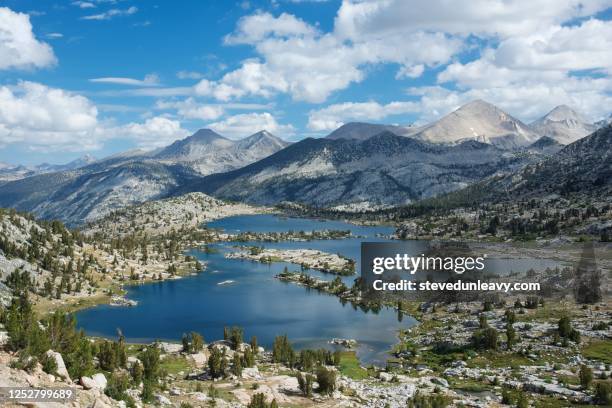 marie lake, john muir wilderness - john muir trail stock pictures, royalty-free photos & images