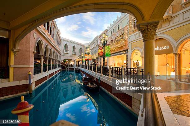 venetian hotel,macao - the venetian macao - fotografias e filmes do acervo