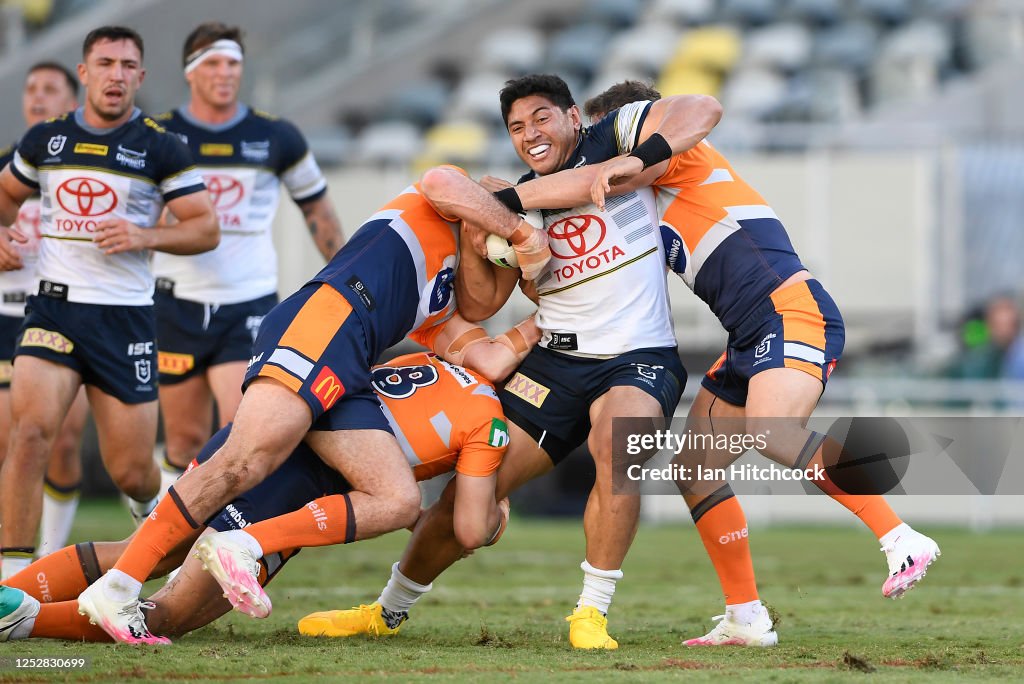 NRL Rd 7 - Cowboys v Knights