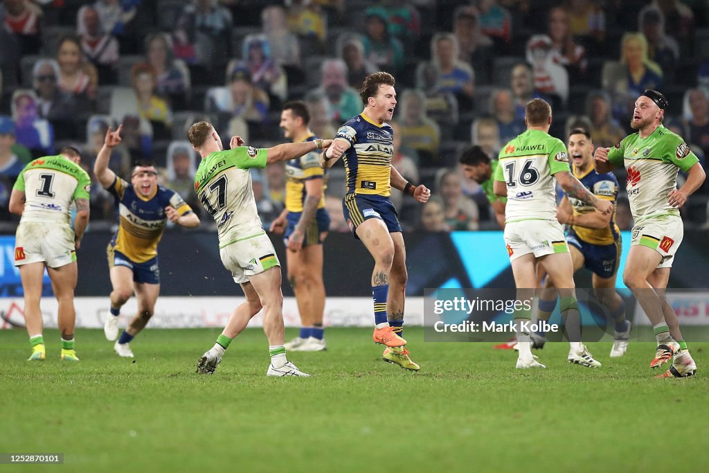 NRL Rd 7 - Eels v Raiders