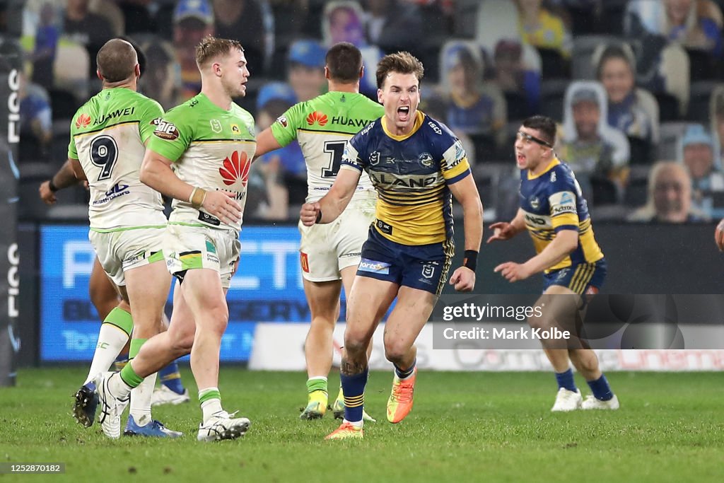 NRL Rd 7 - Eels v Raiders