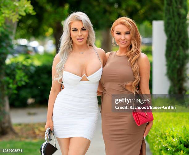 Ivy Ferguson and Roisena Lavery are seen on May 06, 2023 in Los Angeles, California.