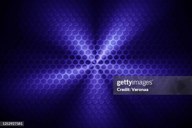 dark blue shade metallic plate with circle mesh. - brushed steel background stock illustrations