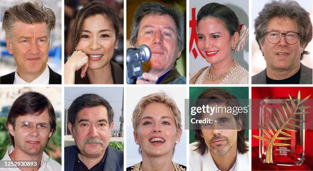 The names of three actresses and five directors who are to join US movie-maker David Lynch in judging of the 15-26 May 2002 Cannes Film Festival were...