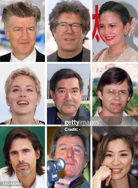 The names of three actresses and five directors who are to join US movie-maker David Lynch in judging of the 15-26 May 2002 Cannes Film Festival were...