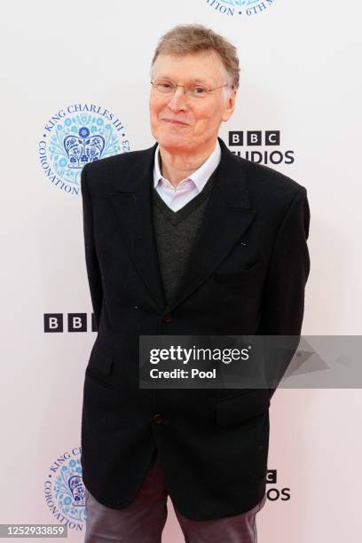 Steve Winwood backstage at the Coronation Concert held in the grounds of Windsor Castle on May 7, 2023 in Windsor, England. The Windsor Castle...