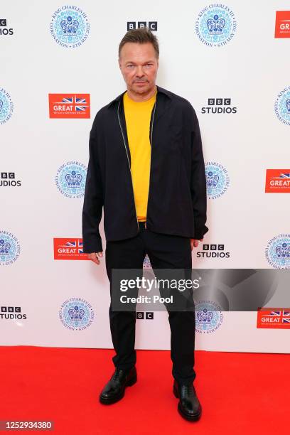 Pete Tong backstage at the Coronation Concert held in the grounds of Windsor Castle on May 7, 2023 in Windsor, England. The Windsor Castle Concert is...