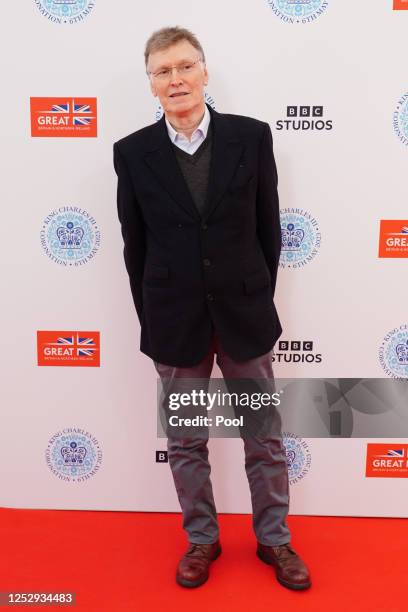 Steve Winwood backstage at the Coronation Concert held in the grounds of Windsor Castle on May 7, 2023 in Windsor, England. The Windsor Castle...