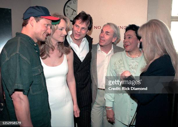 Woody Harrelson, Helen Hunt, Bill Paxton, Jan De Bont, Coretta Scott King and Jane Fonda attend Twister premiere Benefiting G-CAPP at The Fox Theater...