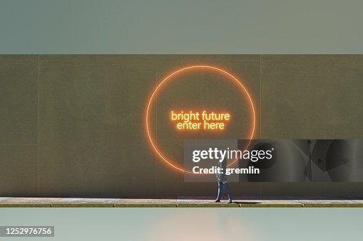 Un futuro luminoso entra qui Un futuro luminoso entra qui