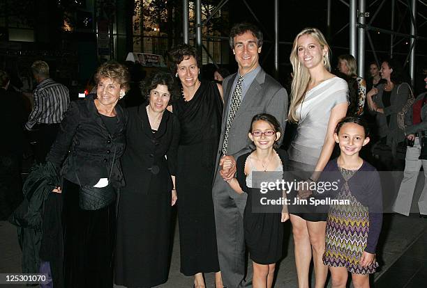 Director Doug Liman and family attend the Giorgio Armani & The Cinema Society screening of "Fair Game" at The Museum of Modern Art on October 6, 2010...