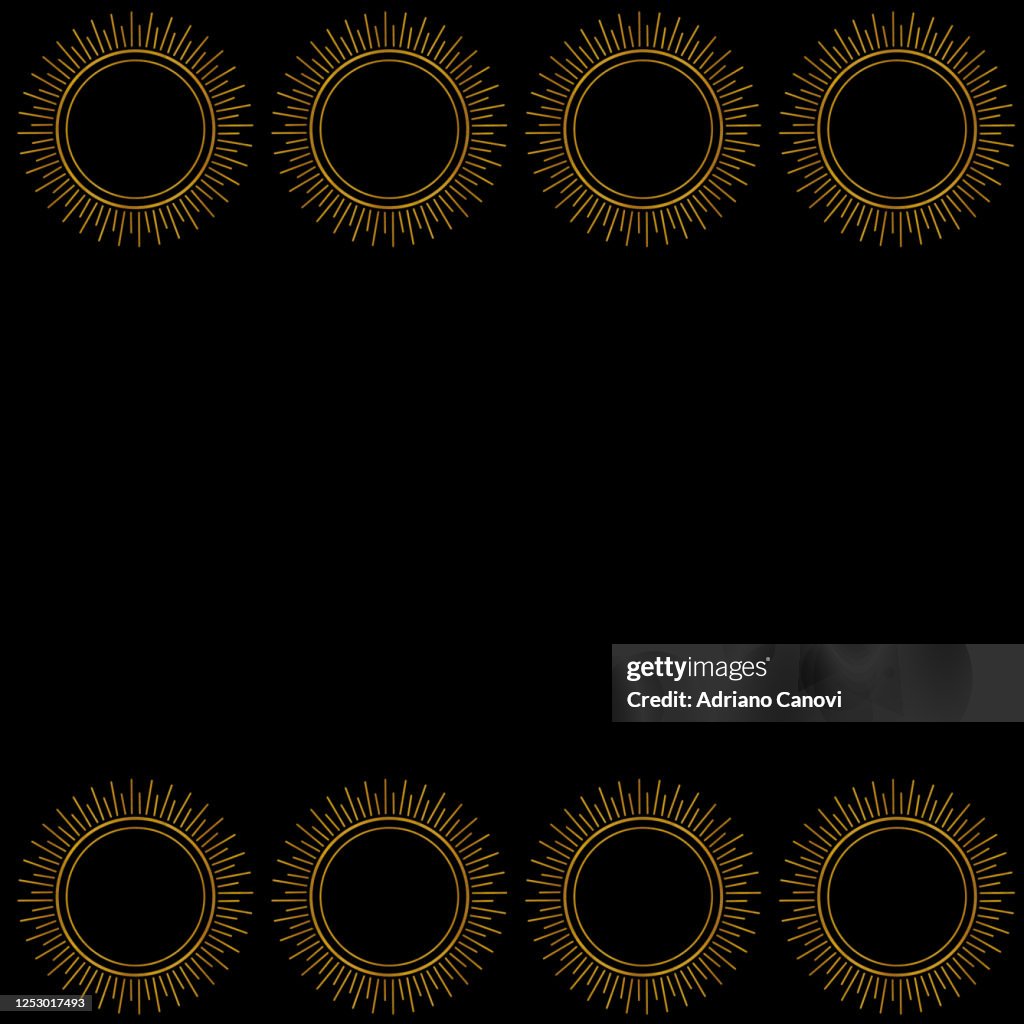 Gold Color Pattern Square Format With High Resolution And Definition ...