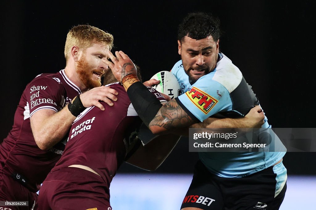 NRL Rd 7 - Sea Eagles v Sharks