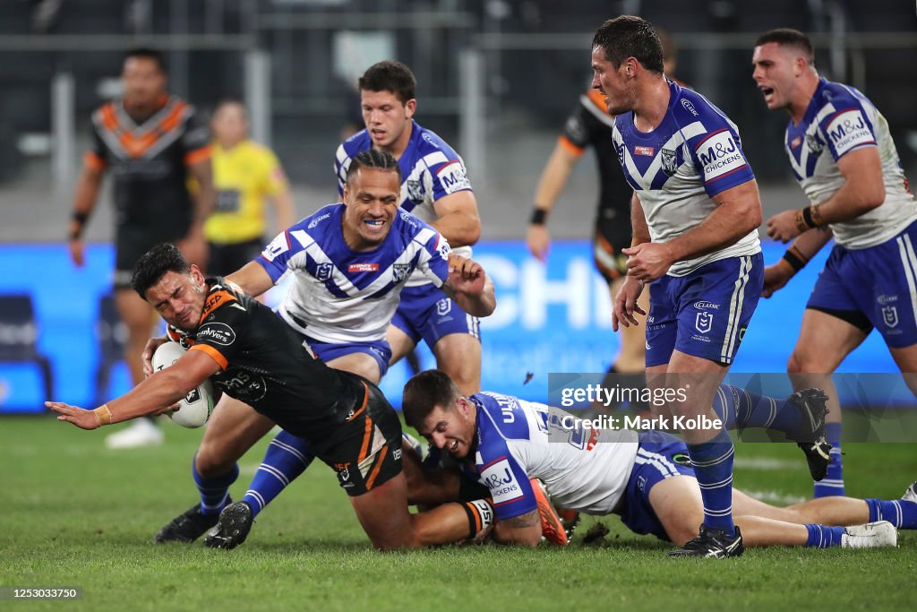 NRL Rd 7 - Bulldogs v Tigers