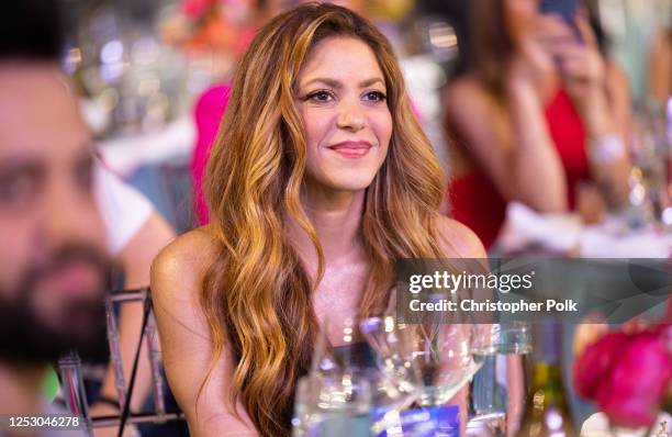 Shakira at Billboard Latin Women In Music held at the Watsco Center on May 6, 2023 in Coral Gables, Florida. The show airs on Sunday, May 7, 2023 on...