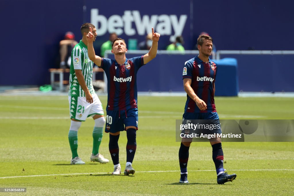 Levante UD v Real Betis Balompie  - La Liga