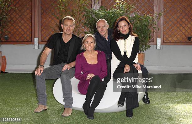 Jason Donovan, Shirlie Holliman, Midge Ure and Belinda Carlisle promote the up and coming 'Here & Now 10th Anniversary Tour 2011' at The Courthouse...