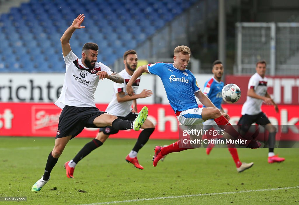 Holstein Kiel v 1. FC Nürnberg - Second Bundesliga