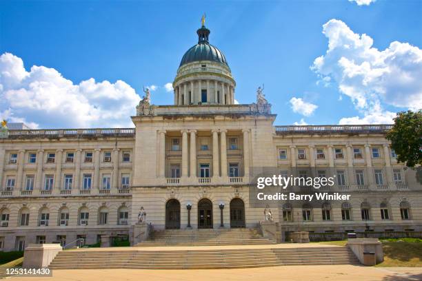 facade of bergen county court house, hackensack - hackensack, nj stock pictures, royalty-free photos & images