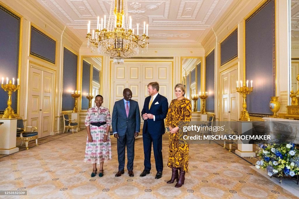 NETHERLANDS-KENYA-ROYALS-POLITICS-DIPLOMACY