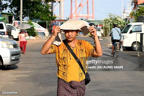 MYANMAR-WEATHER-CLIMATE-HEAT