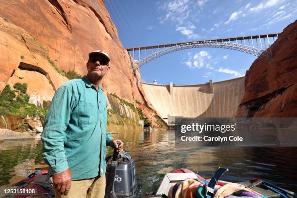 Glen Canyon, ArizonaJuly 1, 2022John Weisheit, age 68, conservation director of Living Rivers, believes that the Colorado River needs to be restored...