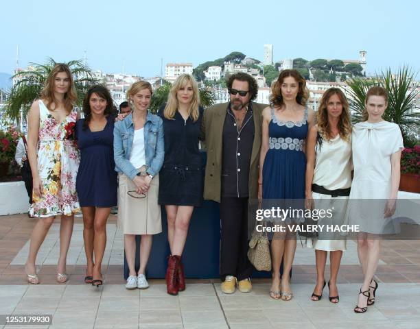 French actress Marina Hands, Emma de Caunes, Anne Consigny and Emmanuelle Seigner, US director Julian Schnabel, Spanish actress Olatz Lopez...