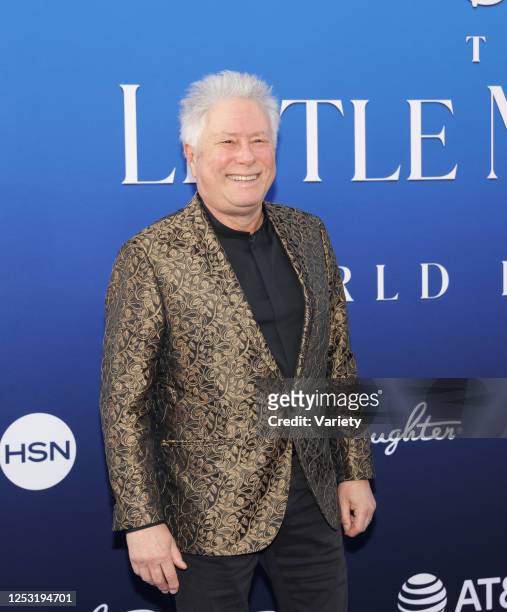 Alan Menken at the premiere of Disney's "The Little Mermaid" held at the Dolby Theatre on May 8, 2023 in Los Angeles, California.