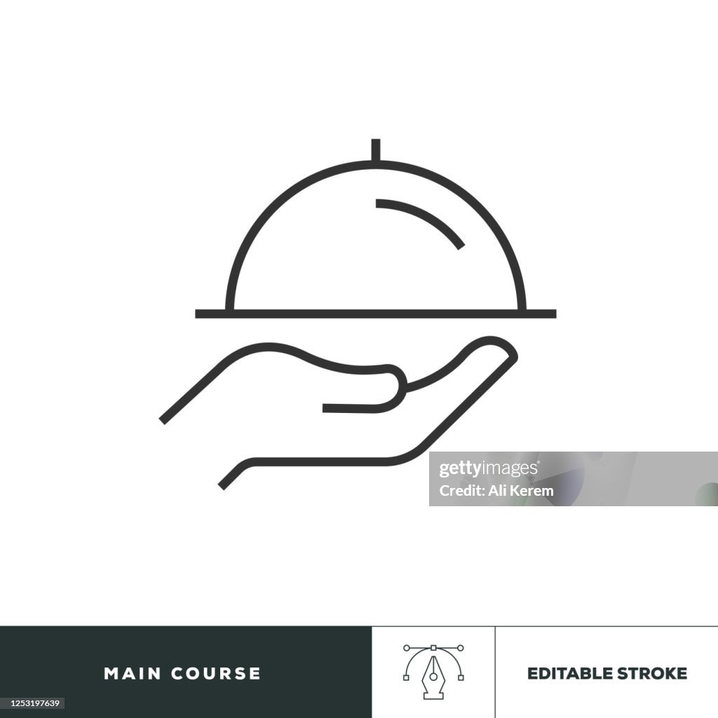 Icono de Trazo Editable del Curso Principal
