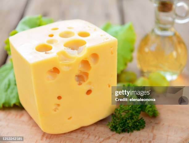 Piece Of Cheese High-Res Stock Photo